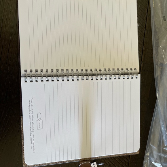 Coach signature coated canvas addison backpack & matching notebook❤️ - Picture 10 of 14